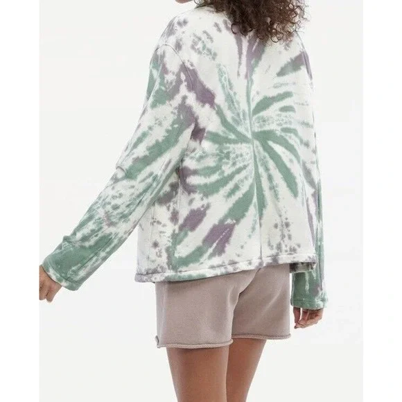 Lacausa Womens Kismet Jacket Size XL Snap Front In Sugarplum Swirl NWT - Picture 2 of 13